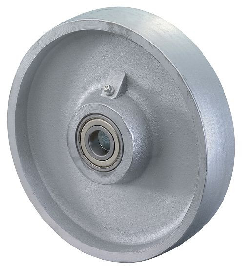 BS Rollen gegoten wiel, wielbreedte 45 mm, wiel-Ø 200 mm, draagvermogen 1100 kg, gegoten loopvlak, gegoten wiellichaam, kogellager, C81.201