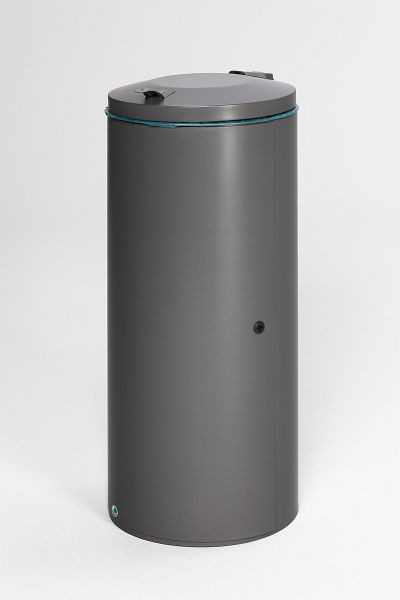 Afvalbak VAR 120 liter met enkele vleugeldeur met dubbelbaardslot, vergelijkbaar met DB 703, 28745