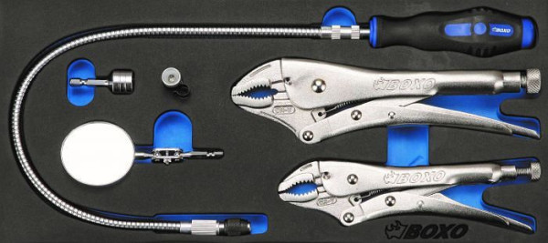 Boxo griptang set, 6 stuks, VE: 10 stuks, BX034