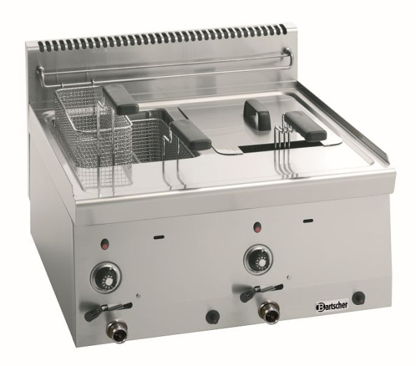 Bartscher friteuse Gas 600, B600, 2x8 l, 1315213