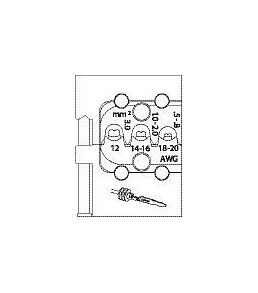 GEDORE module-inzetstuk voor lamellaircontact, 1963384