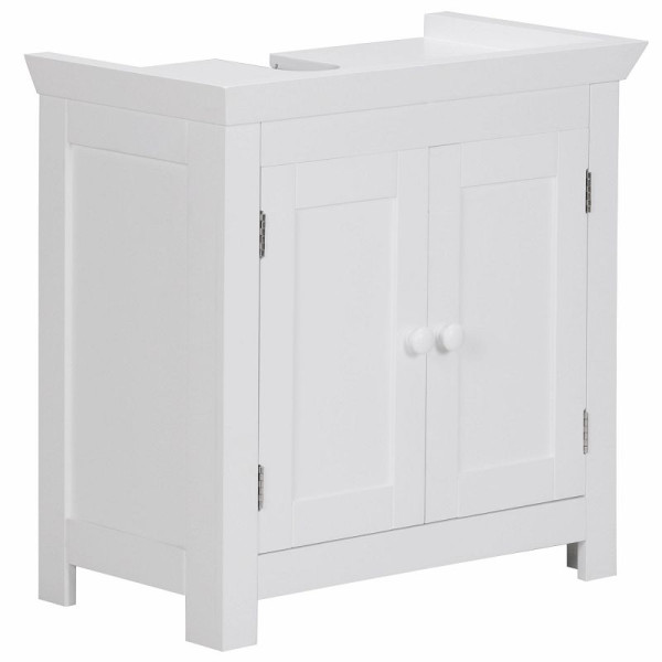 Wohnling Design wastafelkast met 2 deuren wit, WL1.350