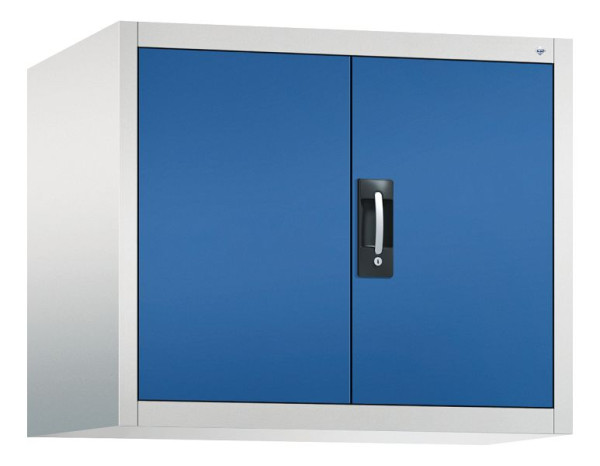 C+P bovenkast Acurado, H790xW930xD600mm, kleur: lichtgrijs / gentiaanblauw, verzonken handgreep, 9295-000 S10010