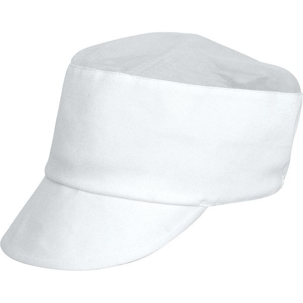 Stalgast bakkersmuts, wit, 35% katoen / 65% polyester, HB2905002
