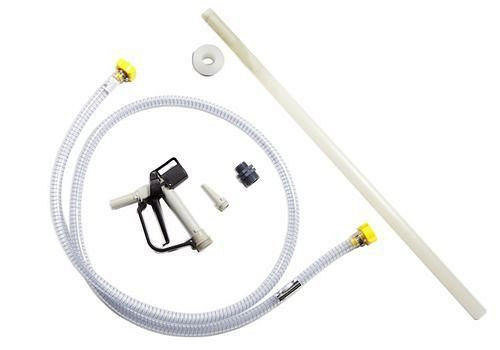 DENIOS accessoireset vatlediging voor persluchtmembraanpomp 1" van PP / TF, 123-288