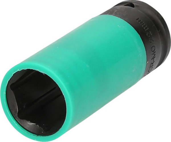 Brilliant Tools 1/2" aluminium slagdop, 22 mm, BT691009