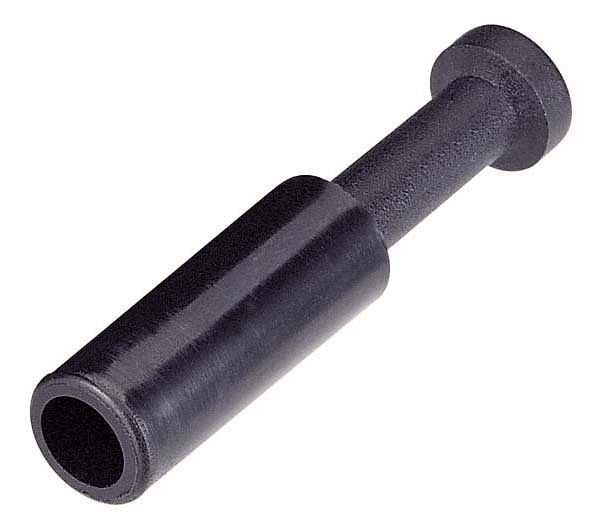 timmer B-VS-4-KU-zwart, afsluitplug van zwart kunststof, stekkeraansluiting Ø: 4 mm, VE: 10 stuks, 03910050