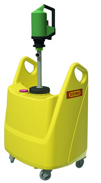 Cemo overzetwagen Chem 130 l, geel, 11547