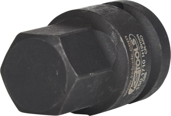 KS Tools Slag-bitdop 1/2", binnenzeskant, 19 mm, 150.1710