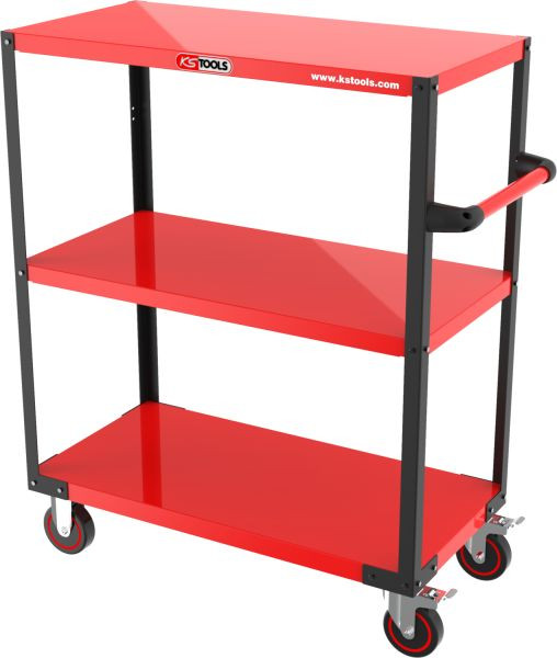 KS Tools vloerwagen / servicewagen met 3 laadvlakken, 890.0009