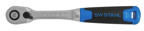 SW stalen omschakelbare ratel, 3/8", slank ontwerp, 06038L