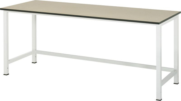 RAU werktafel serie 900, MDF werkblad, 2000x825x800 mm, 03-900-1-F22-20.12