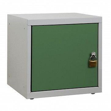 ADB waardevolle spullenkluis, corpusafmetingen LxBxH 400x400x400 mm, corpuskleur: grijs/groen, RAL 7035/6011, 41211