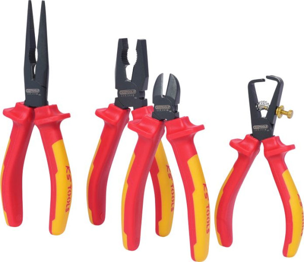 KS Tools ERGOTORQUE VDE-tangenset, 4-delig, variant 2, 117.1160