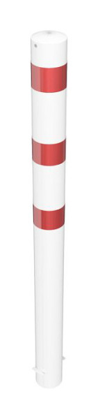 Schake-afzetpaal type 40152BL - stationair - vulbaar met beton, voor plaatsing in beton, stalen buis Ø 152mm, totale lengte: 2000mm, thermisch verzinkt, 40152BL