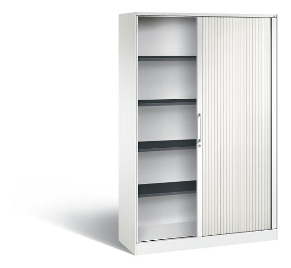 C+P rolluikkast Asisto, H1980xB1200xD435mm, kleur: verkeerswit, beugelgreep, 5 niveaus, 143001-000 S10090