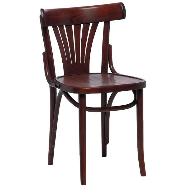 Fameg Bentwood Bistro Fan Achterkant Stoelen Walnoot (2 stuks) (2 stuks), CF143