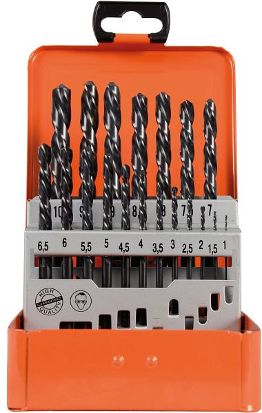 Projahn boorcassette HSS-G 19 stuks 1-10 / 0,5 mm links snijdend, 60315L