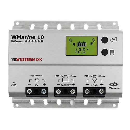 Western solar laadregelaar MPPT WMarine10, 322138