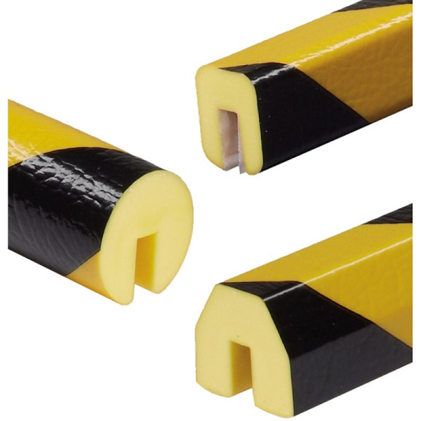 Stone HGS profielbescherming -Protect- Knuffi® op rol, extreem slijtvast, trapeziumvormig 41/36/8mm / voor bevestiging, 33370