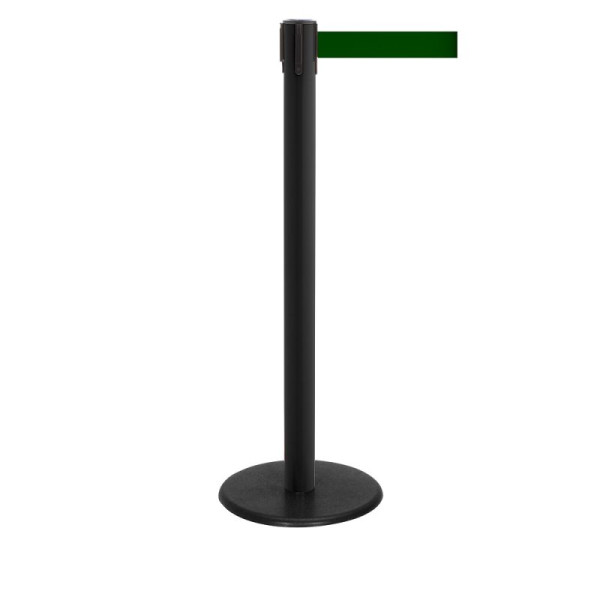 Stein HGS HGS personengeleidingssysteem -P-Line Famous-, zwart, donkergroen, met riemeindstuk (standaard), riemlengte: 2,3 m, 12803-1002