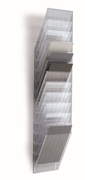 DURABLE FLEXIBOXX 12 A4, transparant, 1709763400