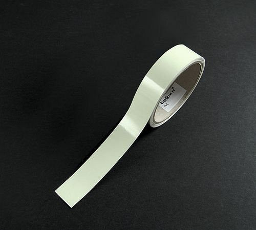 DENIOS markeertape, lichtgevend, folie 25 mx 25 mm, 173-731