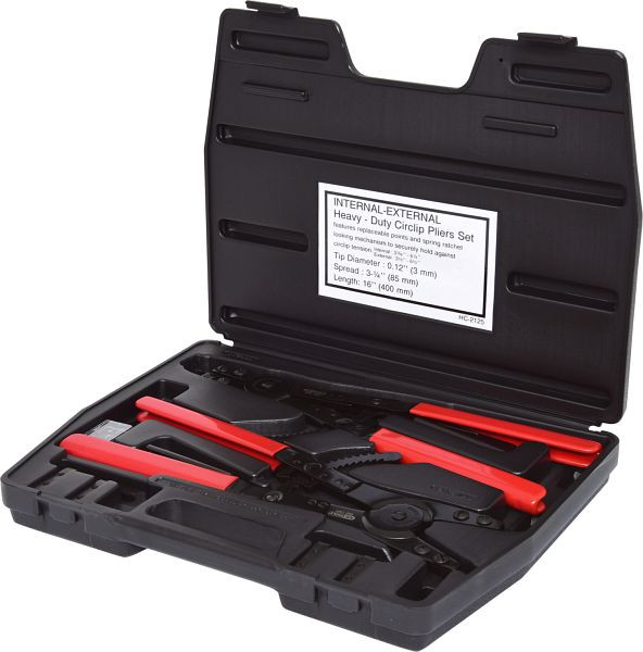 KS Tools griptangenset met ratelfunctie, 14-delig, 500.1300
