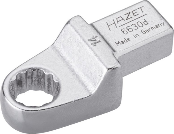 Hazet ringsleutel, insteekvierkant 14 x 18 mm, uitwendig dubbel zeskant trekprofiel, 14 mm, 6630D-14