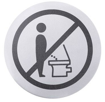 Contacto toiletdeursymbool PLEASE SEAT, 7661/006