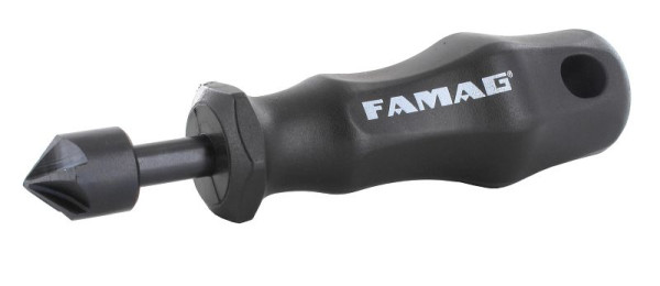Famag verzonken hand met kunststof handgreep, diameter: 12 mm, 3533.012.00