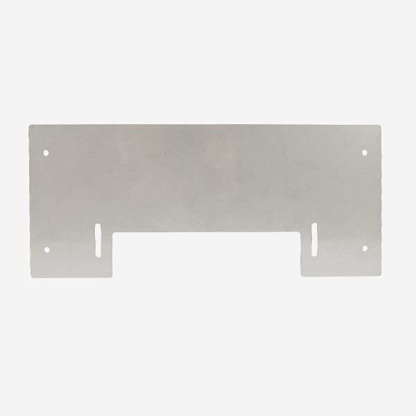 HKW framedeksel voor inbouwdoos - metaal, RVS, 10008