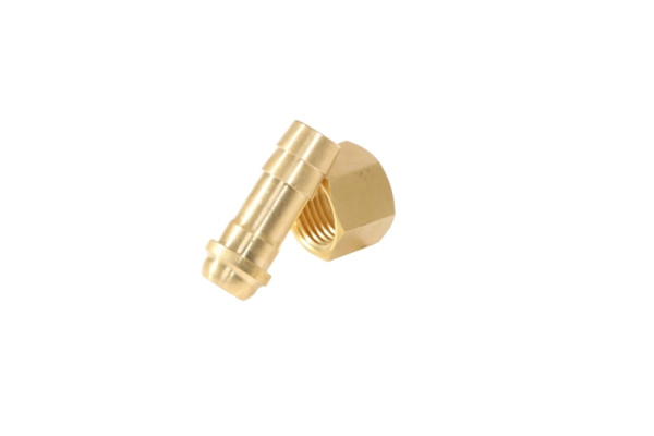 ELMAG slangpilaar met wartelmoer, ID 1/2', 13 mm, messing, 42376