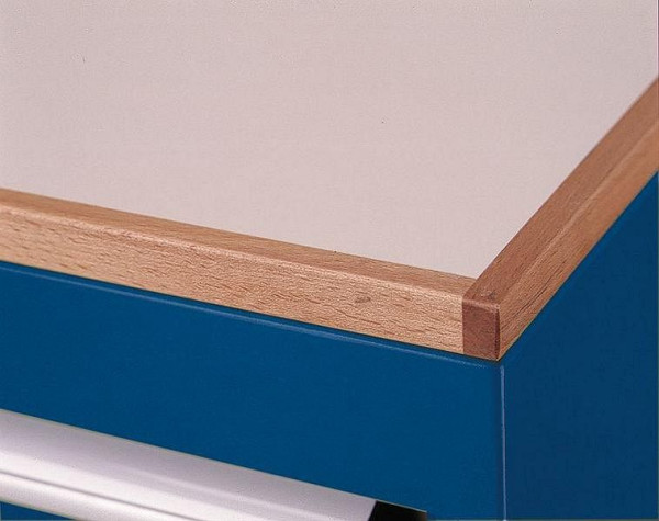 KLW afdekplaat 19 mm dik, melaminehars gecoat, lichtgrijs, plaatafmetingen: 419 x 750 x 19 mm B x D x S, SDB-U191