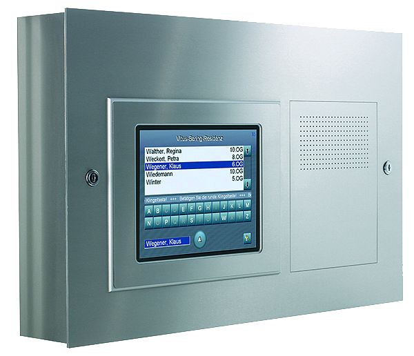 TCS audio buitenpost serie AD4 tot 1.000 wooneenheden touchscreen opbouw horizontaal RVS, ADA45015-0030