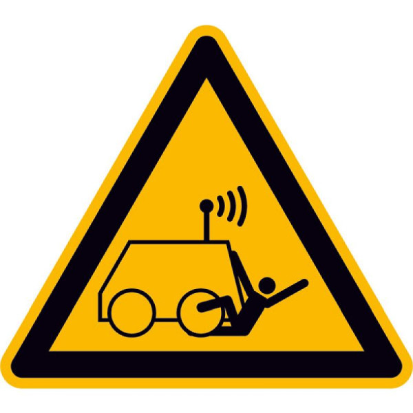 Stein HGS HGS waarschuwingsbord, waarschuwing voor kantelen door op afstand bediende machine, 21.a8290