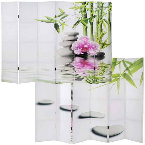 Mendler fotoscherm T234, scherm room divider scheidingswand Kho Samui, 180x240cm, 36547