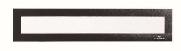 DURABLE DURAFRAME® Magnetic Top infolijst A3 staand/A4 liggend, zwart, verpakking van 5, 498701