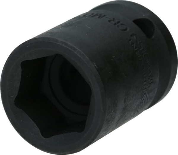 Brilliant Tools slagdop 1/2" zeskant 18 mm, kort, BT022641
