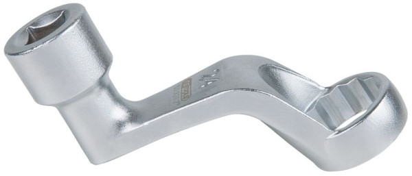 KS Tools 1/2" oliefiltersleutel voor DSG versnellingsbak olieverversing voor common rail motoren, kort, 24 mm, 150.9202