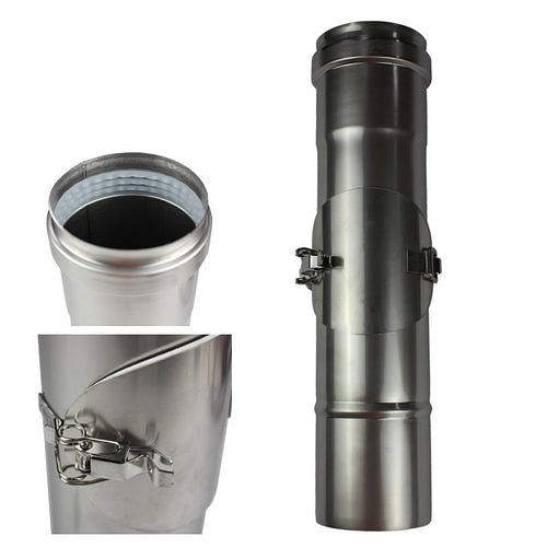 eka rookpijp 360mm / Ø80m reinigingsopening met scharnierend deksel, RR36080