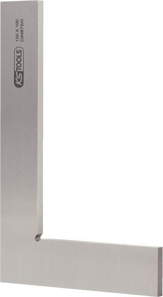KS Tools platte hoek volgens DIN 875/0, 75 mm, 300.0292