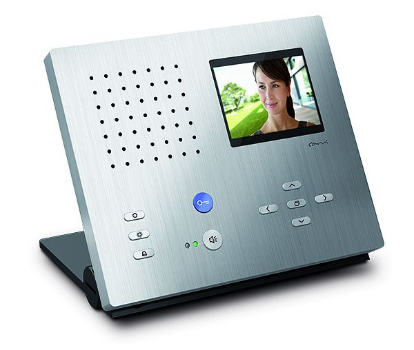 TCS video binnenstation voor handsfree serie Carus ADAPTO tafelapparaat, zilver, CAI2110-0150