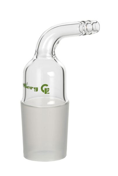 Rettberg overgangsstuk, kegel NS 29/32 op olijf 9 mm, met haakse buis, borosilicaatglas 3.3, 134039429