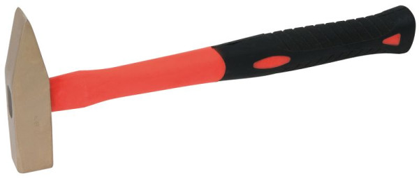 KS Tools BRONZEplus monteurshamer 300 g, met glasvezelsteel, 963.2019