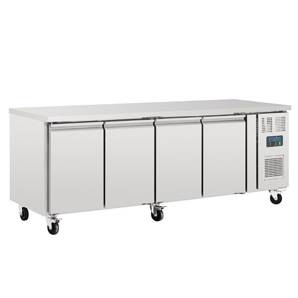 Polar koeltafel 4 deuren 553 liter, G598