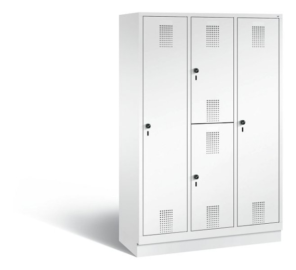 C+P cijferslot Evolo, H1800xB1200xD500mm, kleur: verkeerswit, 48620-32 S10044