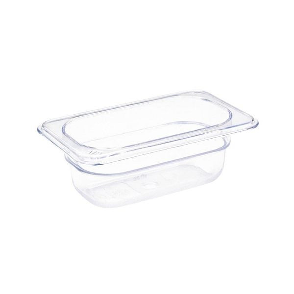 Vogue polycarbonaat GN bak GN1/9 65mm, U242