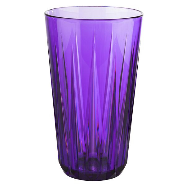 APS drinkbeker -CRYSTAL-, Ø 9 cm, hoogte: 15,5 cm, Tritan, 0,5 liter, kleur: violet, verpakking van 48, 10530