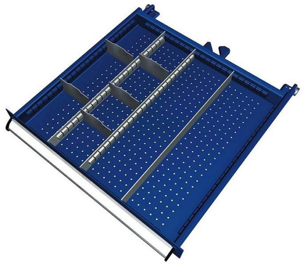 KLW scheidingsmateriaalset voor ladehoogte 150 & 175 mm in SEA kast, kastmaat 572 x 605 mm B x D, SEA-B04-118
